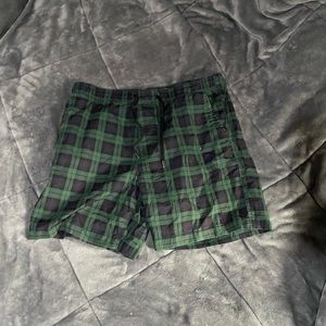 American Eagle Mens Flannel Shorts